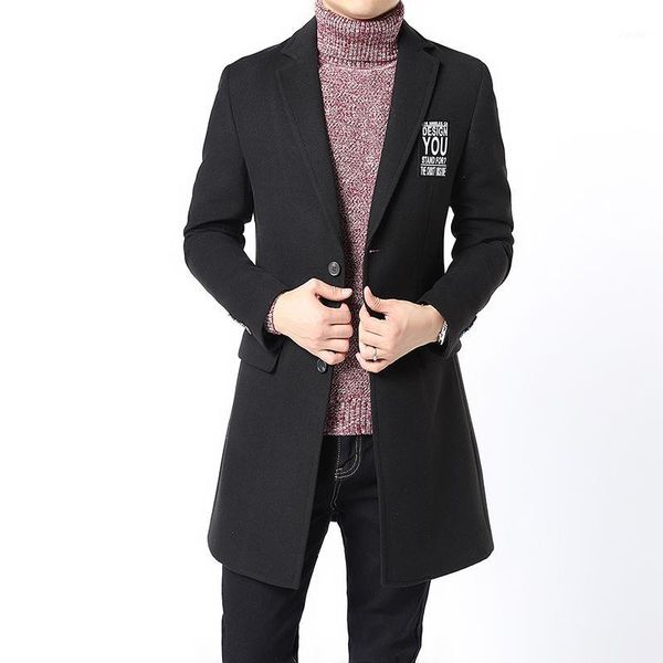 spring winter mens trench coat cashmere overcoat slim fit casual fashion leisure jackets male high-grade woolen blends outerwear1, Black
spring winter mens trench coat cashmere overcoat slim fit casual fashion leisure jackets male high-grade woolen blends outerwear1, Black