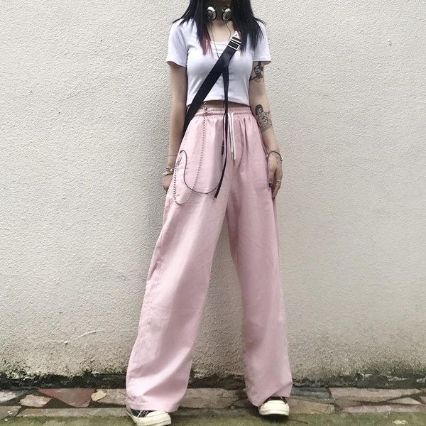 qweek pink high waist sweatpants women korean fashion jogging sports pants baggy harajuku y2k casual trousers streetwear pants, Black;white
qweek pink high waist sweatpants women korean fashion jogging sports pants baggy harajuku y2k casual trousers streetwear pants, Black;white