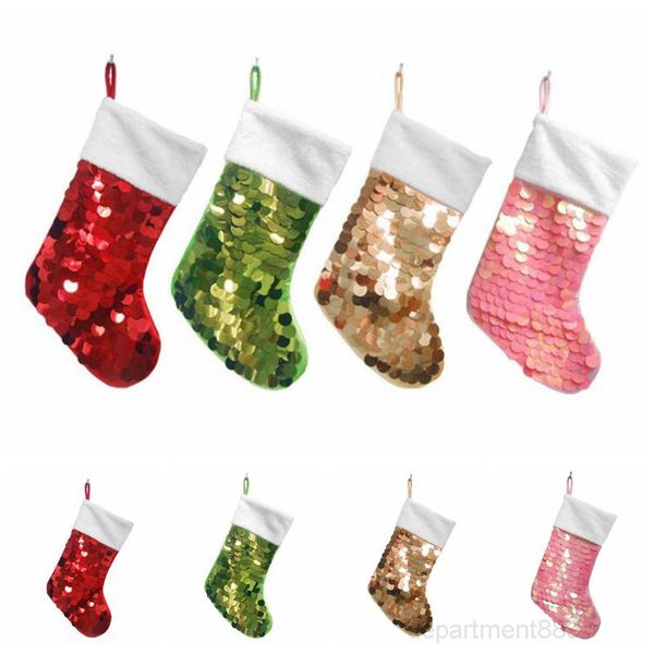 a-sequins socks colorful xrmas decorations gift bag pendant gifts storage christmas tree ornaments stocking dha1128
a-sequins socks colorful xrmas decorations gift bag pendant gifts storage christmas tree ornaments stocking dha1128