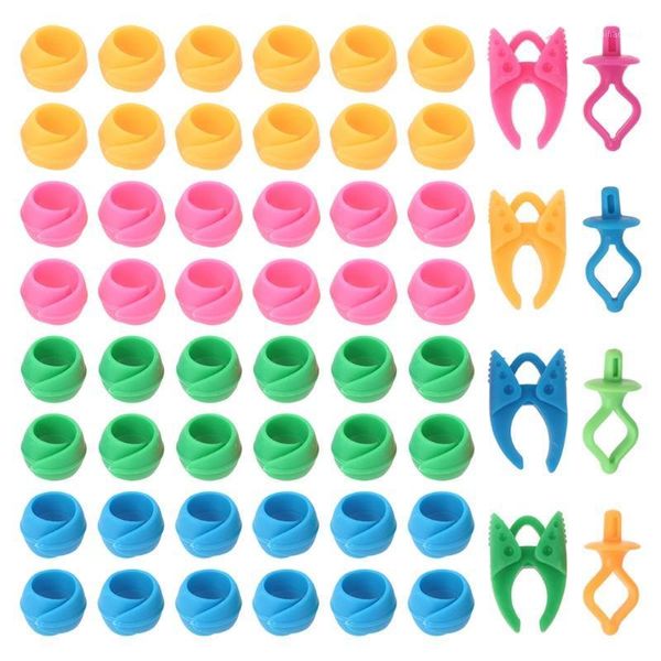 56pcs/set sewing bobbin clips clamps thread spool huggers holder for embroidery1, Black
56pcs/set sewing bobbin clips clamps thread spool huggers holder for embroidery1, Black