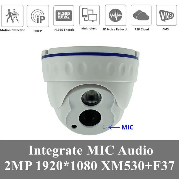 4pcs built-in mic clear audio ip dome camera xm530+f37 2mp 1080p h.265 42mil infrared leds irc onvif with radiator cms xmeye
4pcs built-in mic clear audio ip dome camera xm530+f37 2mp 1080p h.265 42mil infrared leds irc onvif with radiator cms xmeye