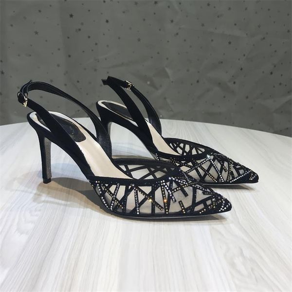 2021 scarpin office strass style dressed as a bride party wedding leather shoes leathers high jumps of ladies tr8r, Black
2021 scarpin office strass style dressed as a bride party wedding leather shoes leathers high jumps of ladies tr8r, Black