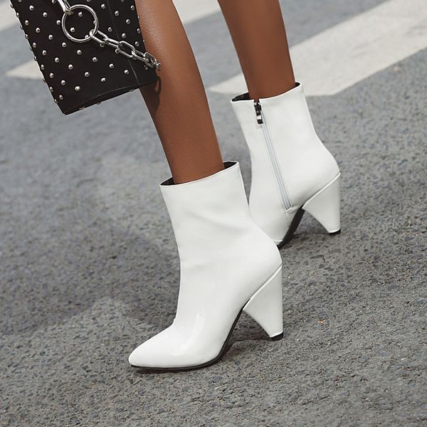 women's 2021 boots plus size 22-28cm long external trade solid wild side fashion narrow heel 9.5cm tall 1 0kmm, Black
women's 2021 boots plus size 22-28cm long external trade solid wild side fashion narrow heel 9.5cm tall 1 0kmm, Black