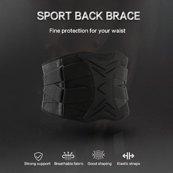 shinny33 waist support belt men women back brace quick fastening tape breathable running yoga home gym fitness, Black;gray
shinny33 waist support belt men women back brace quick fastening tape breathable running yoga home gym fitness, Black;gray
