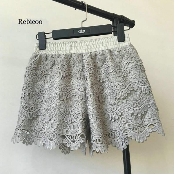 8 colors hollow lace shorts women ants summer black shorts feminino women short beach elastic high waist sexy, White;black
8 colors hollow lace shorts women ants summer black shorts feminino women short beach elastic high waist sexy, White;black