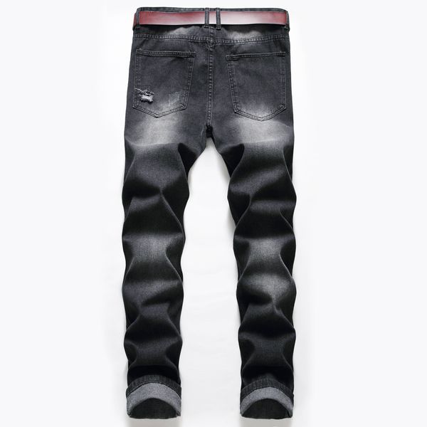 mens ripped jeans for men casual black blue skinny slim fit denim pants biker hip hop jeans with holel denim pants new#g1
mens ripped jeans for men casual black blue skinny slim fit denim pants biker hip hop jeans with holel denim pants new#g1