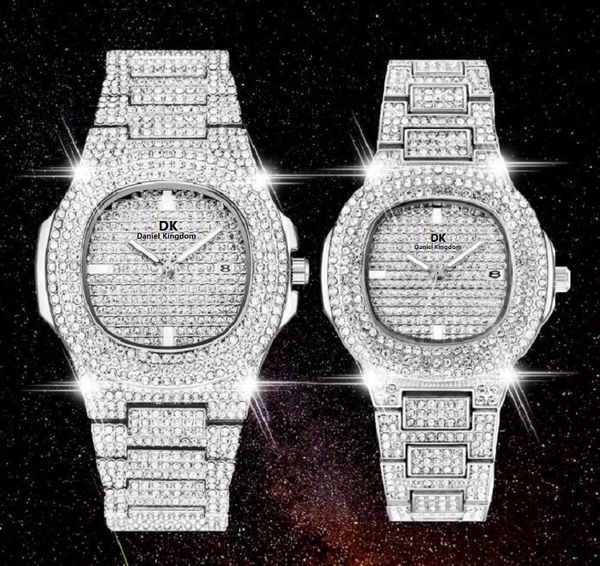 fashion mens women diamond watches iced out square designer quartz movement men and lady watch stainless steel clock, Slivery;brown
fashion mens women diamond watches iced out square designer quartz movement men and lady watch stainless steel clock, Slivery;brown