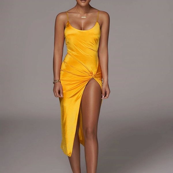 designer women high split dress solid o-neck slim strapless elegant dresses 2021 fashion female backless bodycon party club, Black;gray
designer women high split dress solid o-neck slim strapless elegant dresses 2021 fashion female backless bodycon party club, Black;gray