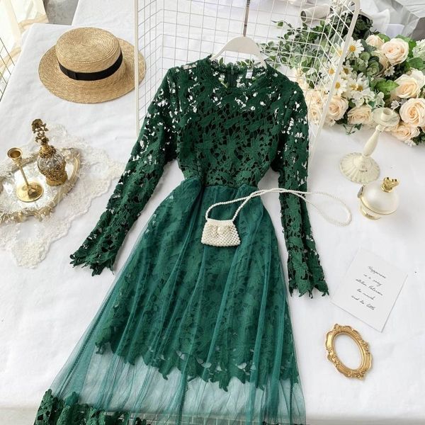 young gee spring autumn lace patchwork slim bodycon dress women hollow out mesh office ladies work dresses vestidos y200805, Black;pink
young gee spring autumn lace patchwork slim bodycon dress women hollow out mesh office ladies work dresses vestidos y200805, Black;pink