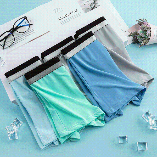 underpants men's underwear ice silk flat angle summer breathable ultra thin smooth boxer personalized fashionable pants, Black;white
underpants men's underwear ice silk flat angle summer breathable ultra thin smooth boxer personalized fashionable pants, Black;white