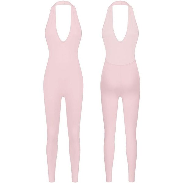 yoga outfits yizyif autumn women backless jumpsuit halter sleeveless v-neck sports bodysuit adults workout gym running clothes, White;red
yoga outfits yizyif autumn women backless jumpsuit halter sleeveless v-neck sports bodysuit adults workout gym running clothes, White;red