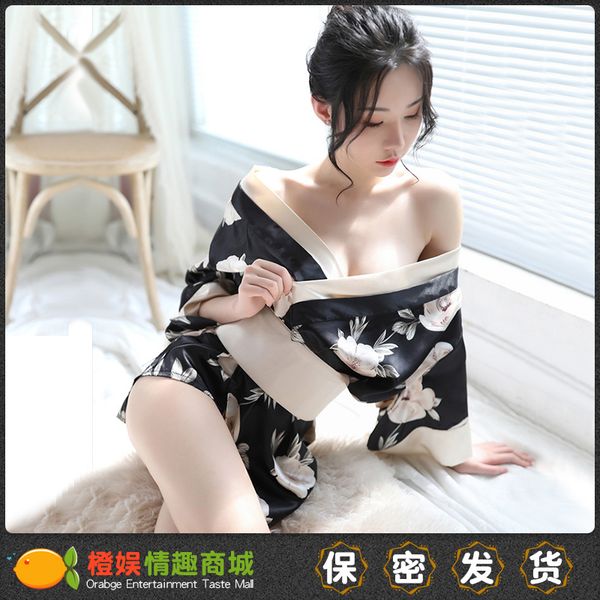 pajamas bathrobe large size nightdress kimono uniform provocative passion suit super sao perspective underwear, Red;black
pajamas bathrobe large size nightdress kimono uniform provocative passion suit super sao perspective underwear, Red;black
