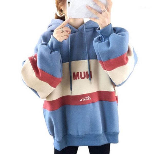 autumn winter women sweatshirt korean style loose long sleeve patchwork hooded sweatshirt women casual embroidery blue hoodies1, Black
autumn winter women sweatshirt korean style loose long sleeve patchwork hooded sweatshirt women casual embroidery blue hoodies1, Black