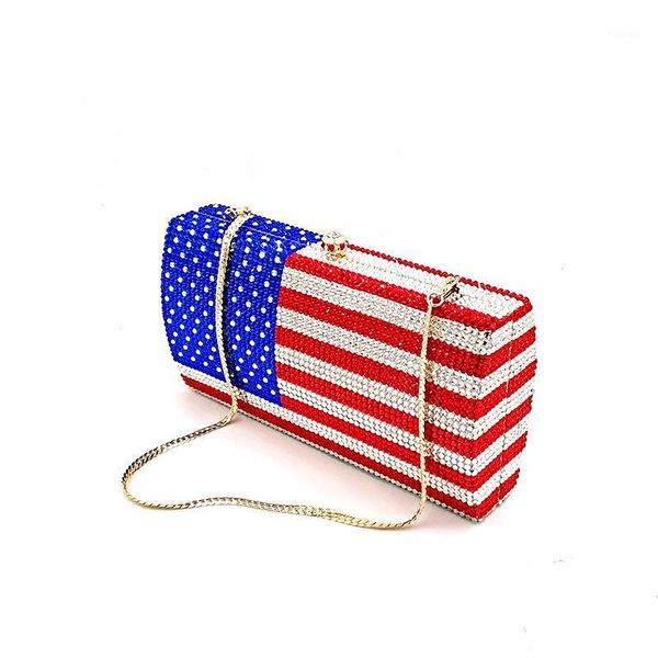 luxury design bridal wedding party purses women evening party diamonds american flag crystal clutches purses1
luxury design bridal wedding party purses women evening party diamonds american flag crystal clutches purses1