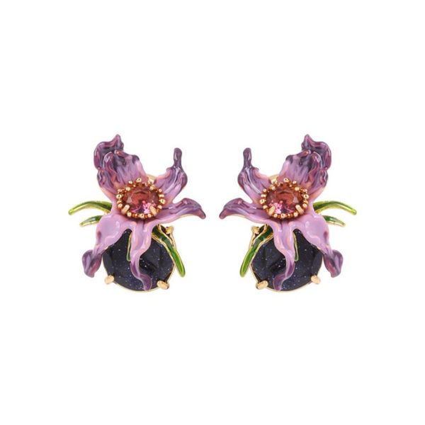 european and american new fashion exaggerated skull series enamel glaze purple flower ear hook ear clip ladies wild earrings, Golden;silver
european and american new fashion exaggerated skull series enamel glaze purple flower ear hook ear clip ladies wild earrings, Golden;silver