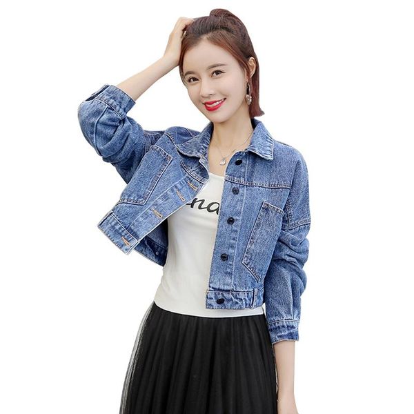 women's jackets cowboy jacket girl spring autumn loose coats student korean harajuku bf short denim shirt basic clothes femininos, Black;brown
women's jackets cowboy jacket girl spring autumn loose coats student korean harajuku bf short denim shirt basic clothes femininos, Black;brown