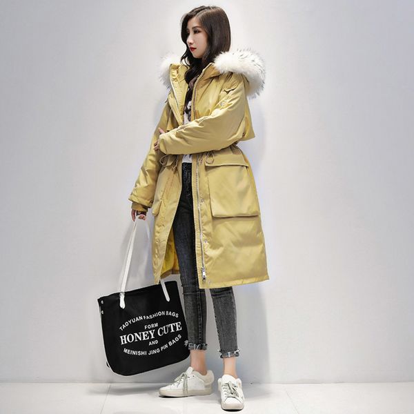 fitaylor 2020 winter artificial fur hooded long jacket duck down coat big pocket parkas loose warm jackets green snow outwear c1204, Black
fitaylor 2020 winter artificial fur hooded long jacket duck down coat big pocket parkas loose warm jackets green snow outwear c1204, Black