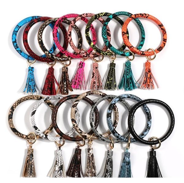 tassel bangle keychain bracelets keyring snake leather o wristlet bracelet circle charm key ring holder wristbands wmtnfc hx_pack
tassel bangle keychain bracelets keyring snake leather o wristlet bracelet circle charm key ring holder wristbands wmtnfc hx_pack