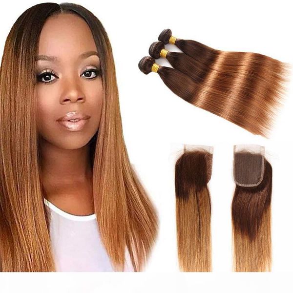 ombre two tone 4 30# black and brown human hair lace closure brazilian peruvian malaysian straight hair bundles 3 4pcs with closure, Black;brown
ombre two tone 4 30# black and brown human hair lace closure brazilian peruvian malaysian straight hair bundles 3 4pcs with closure, Black;brown