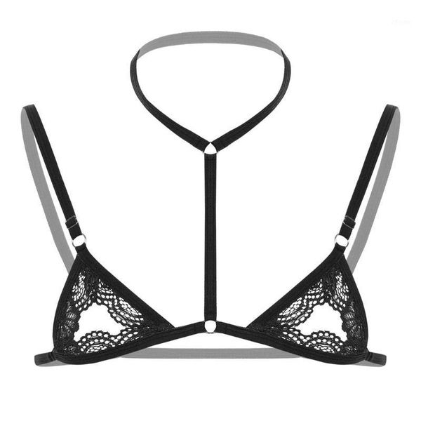 tiaobug men erotic underwear sheer lace sissy lingerie halter adjustable straps wire-unlined mini male bra 1, Red;black
tiaobug men erotic underwear sheer lace sissy lingerie halter adjustable straps wire-unlined mini male bra 1, Red;black