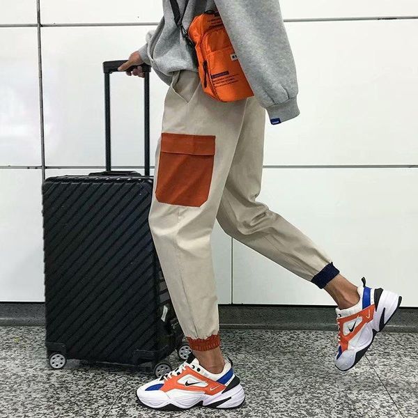 new men casual cargo pants autumn male jogger trousers solid fitness multi-pocket men's sportswear tactical sweatpants1, Black
new men casual cargo pants autumn male jogger trousers solid fitness multi-pocket men's sportswear tactical sweatpants1, Black