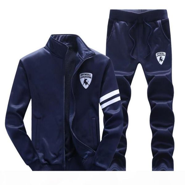 mens tracksuit outwear hoodie set 2 pieces autumn sporting track suit male fitness stand collar sweatshirts jacket+pants sets, Gray
mens tracksuit outwear hoodie set 2 pieces autumn sporting track suit male fitness stand collar sweatshirts jacket+pants sets, Gray