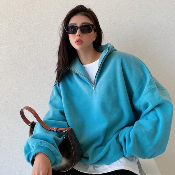 европа 2021 весна американская молния turtleneck plush flece толстая зимняя пуловер топ с длинным рукавом свободная толстовка 694q, Black
европа 2021 весна американская молния turtleneck plush flece толстая зимняя пуловер топ с длинным рукавом свободная толстовка 694q, Black