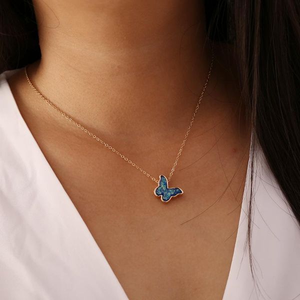spring 2020 creative new multicolor butterfly necklace woman jewelry anniversary holiday birthday gift necklace, Silver
spring 2020 creative new multicolor butterfly necklace woman jewelry anniversary holiday birthday gift necklace, Silver