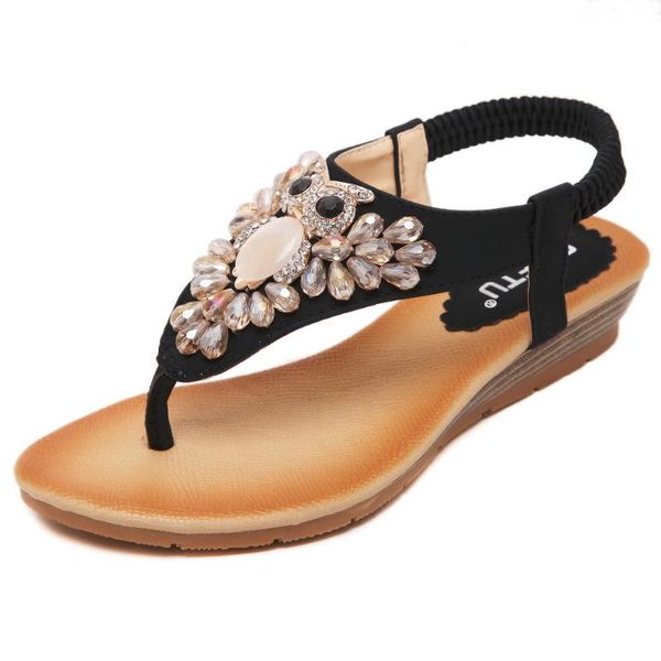 dress shoes goxpacer 2021 summer women rhinestone string bead wedge sandals gladitor plus size 34-40, Black
dress shoes goxpacer 2021 summer women rhinestone string bead wedge sandals gladitor plus size 34-40, Black