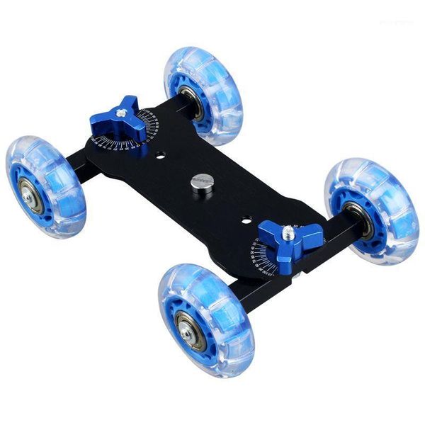 table dolly mini car skater track slider super mute for dslr camera camcorder (blue & black)1
table dolly mini car skater track slider super mute for dslr camera camcorder (blue & black)1