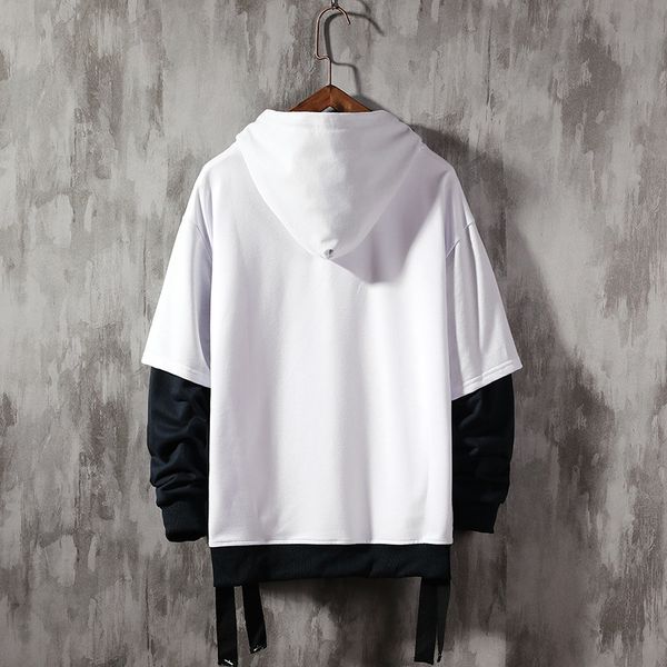 dropshipping streetwear mens hoodies sweatshirts ribbons casual hooded sweatshirt men 2020 spring pullover hoodies y0111, Black
dropshipping streetwear mens hoodies sweatshirts ribbons casual hooded sweatshirt men 2020 spring pullover hoodies y0111, Black