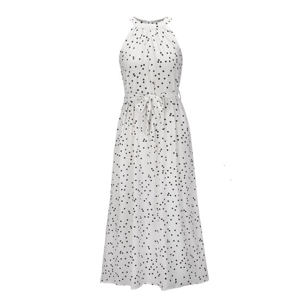 2021 new o-neck polka dot long female high waist sleeveless dress vacation dressed as beach hzyo, Black;gray
2021 new o-neck polka dot long female high waist sleeveless dress vacation dressed as beach hzyo, Black;gray