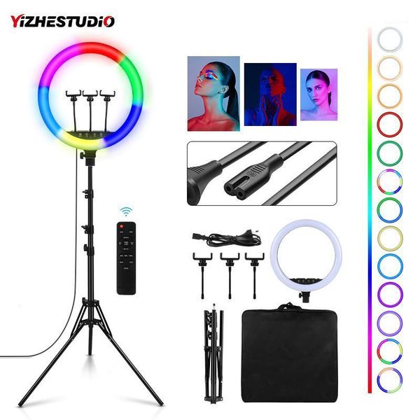 flash heads yizhestudio 10 /18inch ring lamp with 2m tripod rgb colorful pography lighting phone clip for po vlogging youtube1
flash heads yizhestudio 10 /18inch ring lamp with 2m tripod rgb colorful pography lighting phone clip for po vlogging youtube1