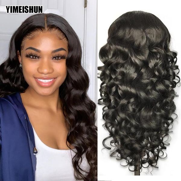 lace wigs yimeishun human hair wig loose wave 4x4 closure with bleached knots t part pre pluked, Black;brown
lace wigs yimeishun human hair wig loose wave 4x4 closure with bleached knots t part pre pluked, Black;brown