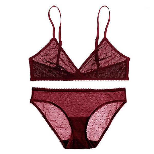 ladies lace bras panties set women underwear lingerie sets dot mesh thin soft bra adjustable female soft lace bralette1, Red;black
ladies lace bras panties set women underwear lingerie sets dot mesh thin soft bra adjustable female soft lace bralette1, Red;black