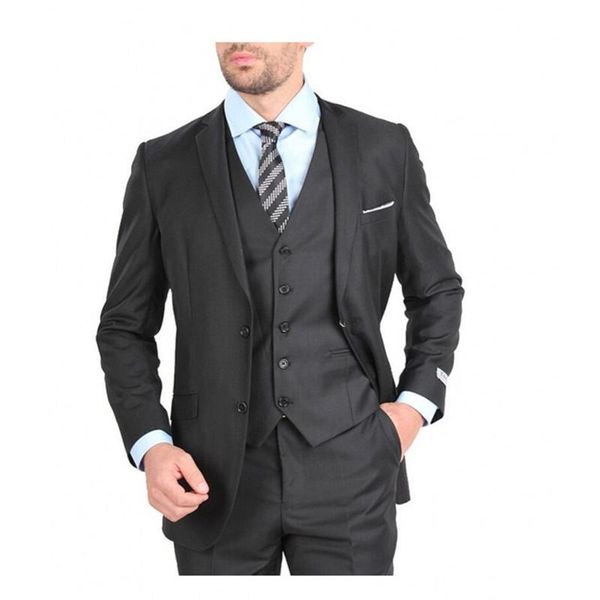 men's suits & blazers men business suit three pieces set professional formal groom wedding party mens custom made, White;black
men's suits & blazers men business suit three pieces set professional formal groom wedding party mens custom made, White;black
