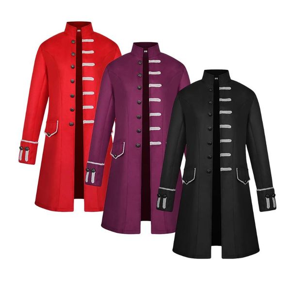 men's jackets victorian frock coat gothic steampunk jacket vintage tailcoat cosplay drama playing costume overcoat, Black;brown
men's jackets victorian frock coat gothic steampunk jacket vintage tailcoat cosplay drama playing costume overcoat, Black;brown