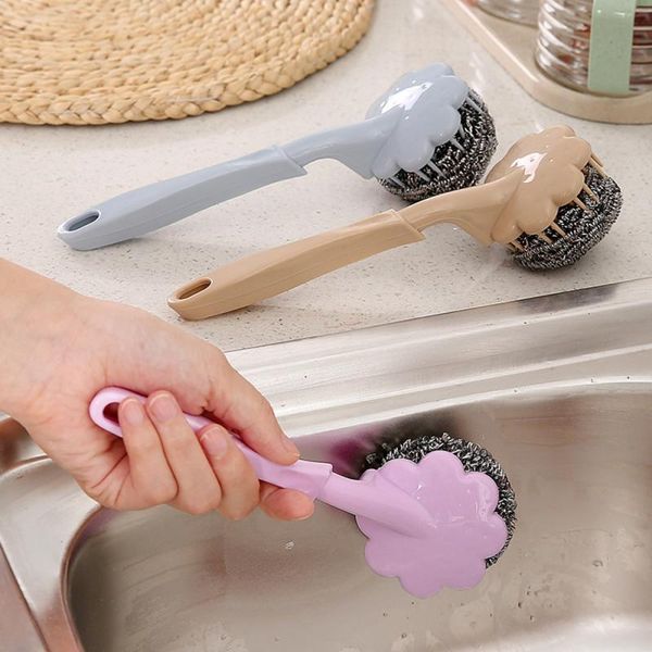 new utility stainless steel long handle wire ball brush kitchen hanging cleaning brush pan kitchen dish handle washing tool wmtzfo bdesybag
new utility stainless steel long handle wire ball brush kitchen hanging cleaning brush pan kitchen dish handle washing tool wmtzfo bdesybag