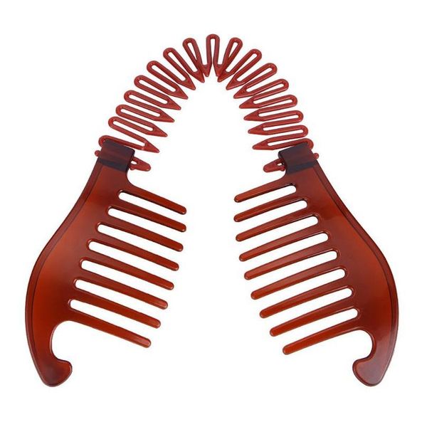 1pcs soft bendabe side hair combs plastic braided hair comb styling tool hairdressing headwear acc wmtglw, Silver
1pcs soft bendabe side hair combs plastic braided hair comb styling tool hairdressing headwear acc wmtglw, Silver