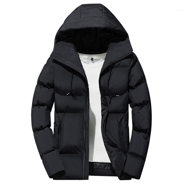 winter men parkas jacket male thicken warm hooded coat man's casual parkas coats hombre 2019 fashion brand solid color coats1, Black
winter men parkas jacket male thicken warm hooded coat man's casual parkas coats hombre 2019 fashion brand solid color coats1, Black