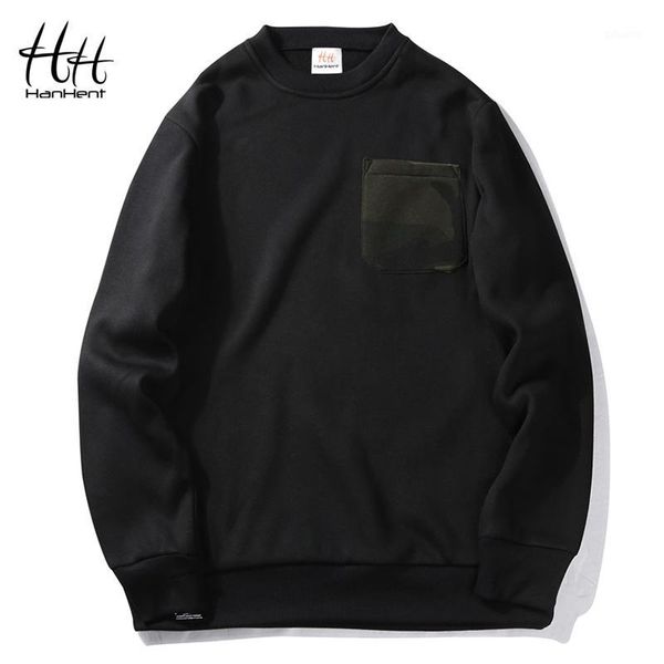 hanhent solid color with camouflage men's hoodies 2018 autumn and winter casual loose round neck pullover sweatshirts large size1, Black
hanhent solid color with camouflage men's hoodies 2018 autumn and winter casual loose round neck pullover sweatshirts large size1, Black