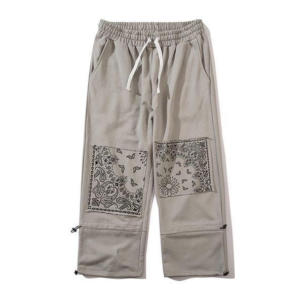 patchwork pants men 2021 elastic waist men's sweatpants trousers man, Black
patchwork pants men 2021 elastic waist men's sweatpants trousers man, Black