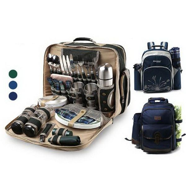 outdoor bags luxury four people picnic bag travel equipment multifunction cutlery set insulated tourism supplies/tb261004
outdoor bags luxury four people picnic bag travel equipment multifunction cutlery set insulated tourism supplies/tb261004