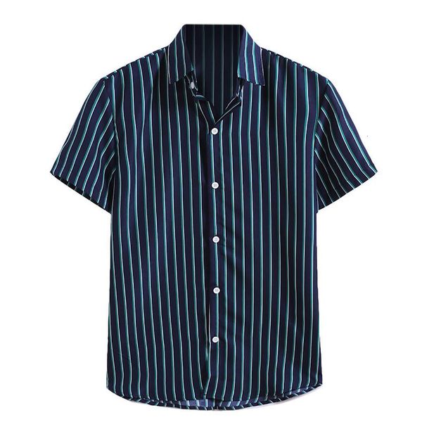 summer men shirt fashion striped printed short sleeved turn-down collar shirts for man loose shirts chemise homme, White;black
summer men shirt fashion striped printed short sleeved turn-down collar shirts for man loose shirts chemise homme, White;black