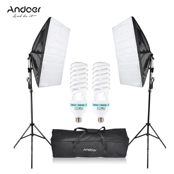 andoer pgraphy studio cube umbrella softbox light lighting tent kit 2*135w bulb 2*tripod stand 2*softbox 1*bag
andoer pgraphy studio cube umbrella softbox light lighting tent kit 2*135w bulb 2*tripod stand 2*softbox 1*bag