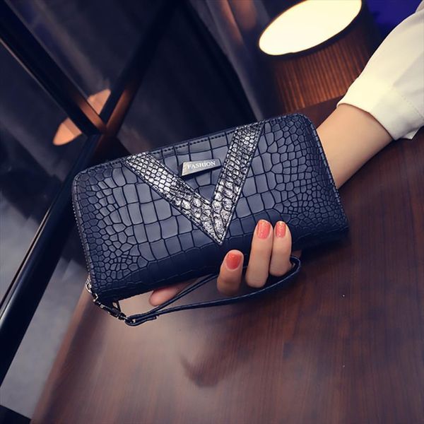 2020 new long women wallets crocodile pattern women purse phone case wallet female coin purse money bag card holders, Red;black
2020 new long women wallets crocodile pattern women purse phone case wallet female coin purse money bag card holders, Red;black
