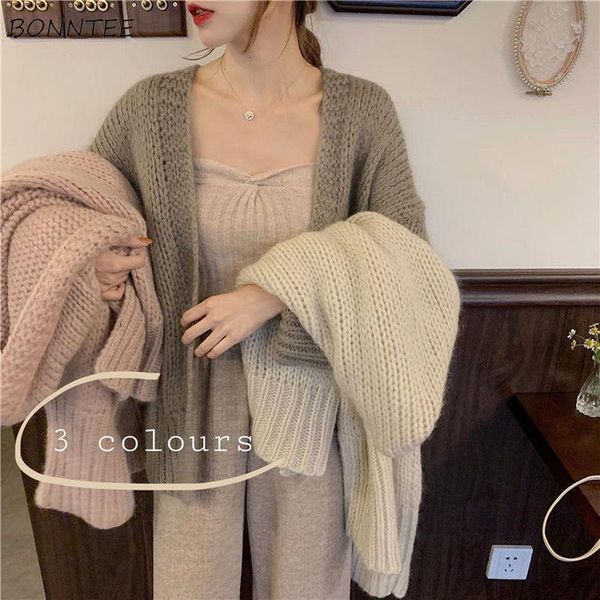 women's knits & tees cardigan sweaters women chic casual solid mohair spring korean lady clothes loose fashion bf college elegant knitt, White
women's knits & tees cardigan sweaters women chic casual solid mohair spring korean lady clothes loose fashion bf college elegant knitt, White