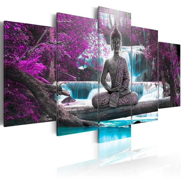 5 штук модульные картины будды статуя настенные искусства waterfull canvas плакат современная природа фотографии для гостиной домашнего деко
5 штук модульные картины будды статуя настенные искусства waterfull canvas плакат современная природа фотографии для гостиной домашнего деко