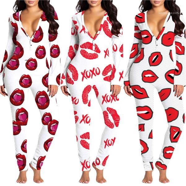 button butt flap floral long sleeve pajamas spring autumn fall skinny women home wear jumpsuits womens onesizes sleepwear, Black;red
button butt flap floral long sleeve pajamas spring autumn fall skinny women home wear jumpsuits womens onesizes sleepwear, Black;red
