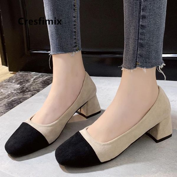 dress shoes cresfimix women cute sweet round toe multi color flock high heels ladies classic comfortable heel & pumps a9059, Black
dress shoes cresfimix women cute sweet round toe multi color flock high heels ladies classic comfortable heel & pumps a9059, Black